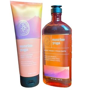 Bath & Body Works • Sunrise Yoga • Set of 2